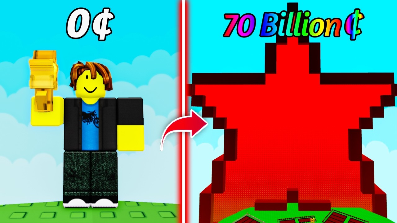 I Started As Noob With Only Star Fruit Seed To Become A Billionaire In Grow A Garden 2