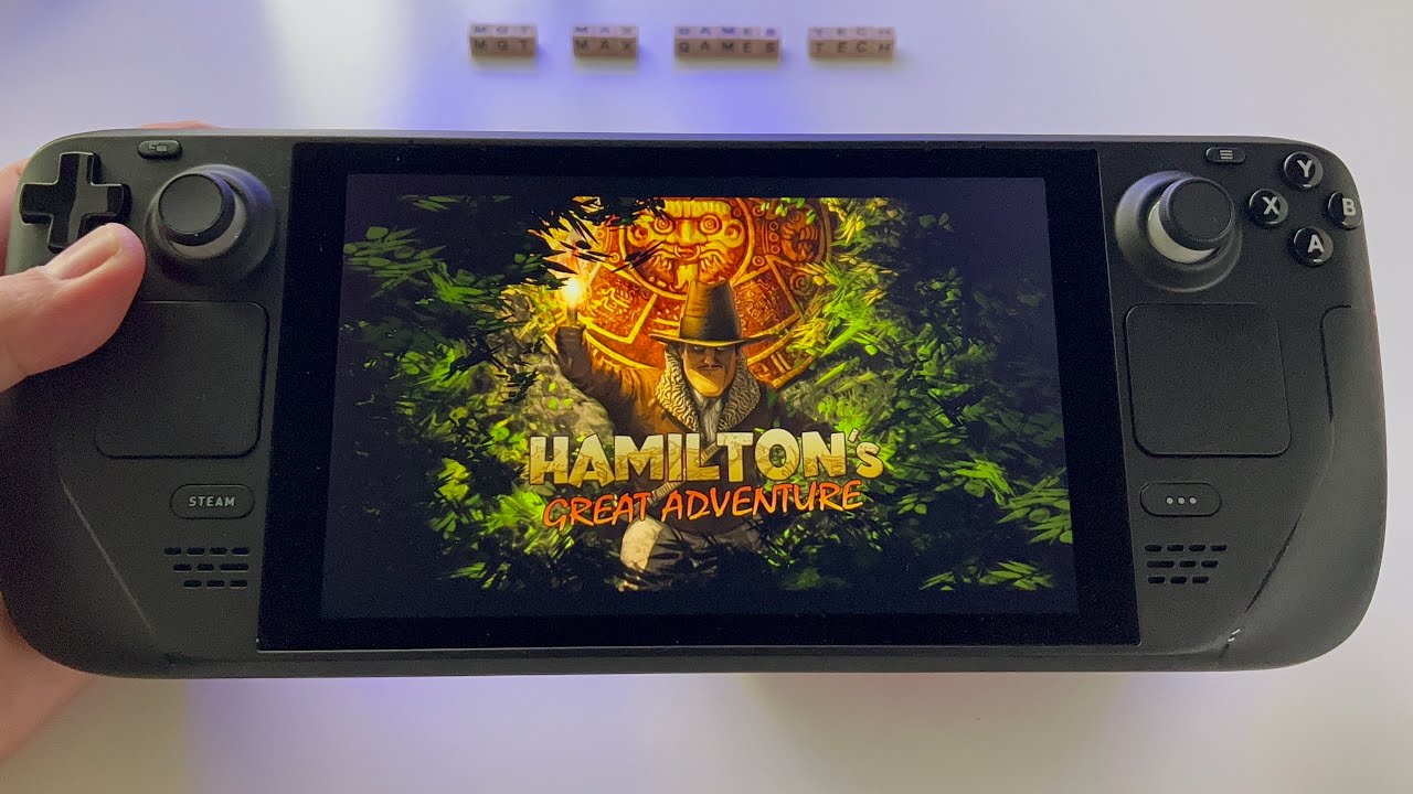 Hamilton&rsquo;s Great Adventure - Steam Deck handheld gameplay