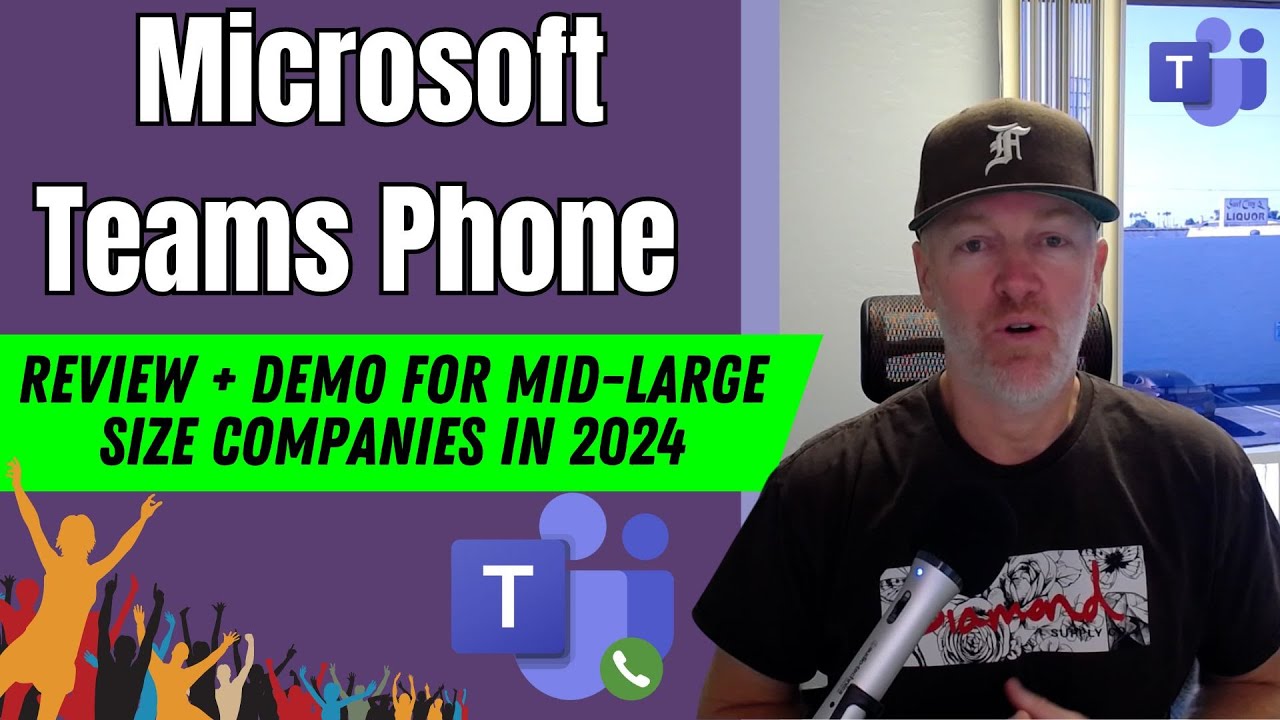 Обзор телефонной системы Microsoft Teams + демонстрация для компаний среднего и крупного размера ...