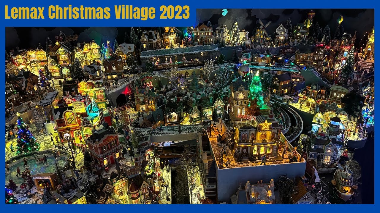 Lemax Christmas Village 2023-2024 ​⁠@Lemaxcollection #christmasvillage #lemax #kerstshow