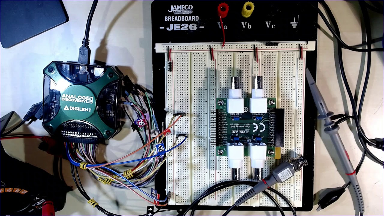 Analog Discovery 2 Scope Video #1A