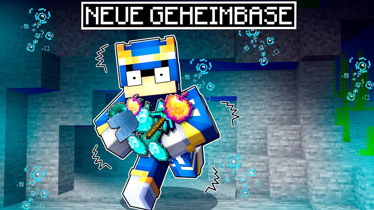 wir ZIEHEN um! Neue Geheimbase? Youtuber Insel Minecraft