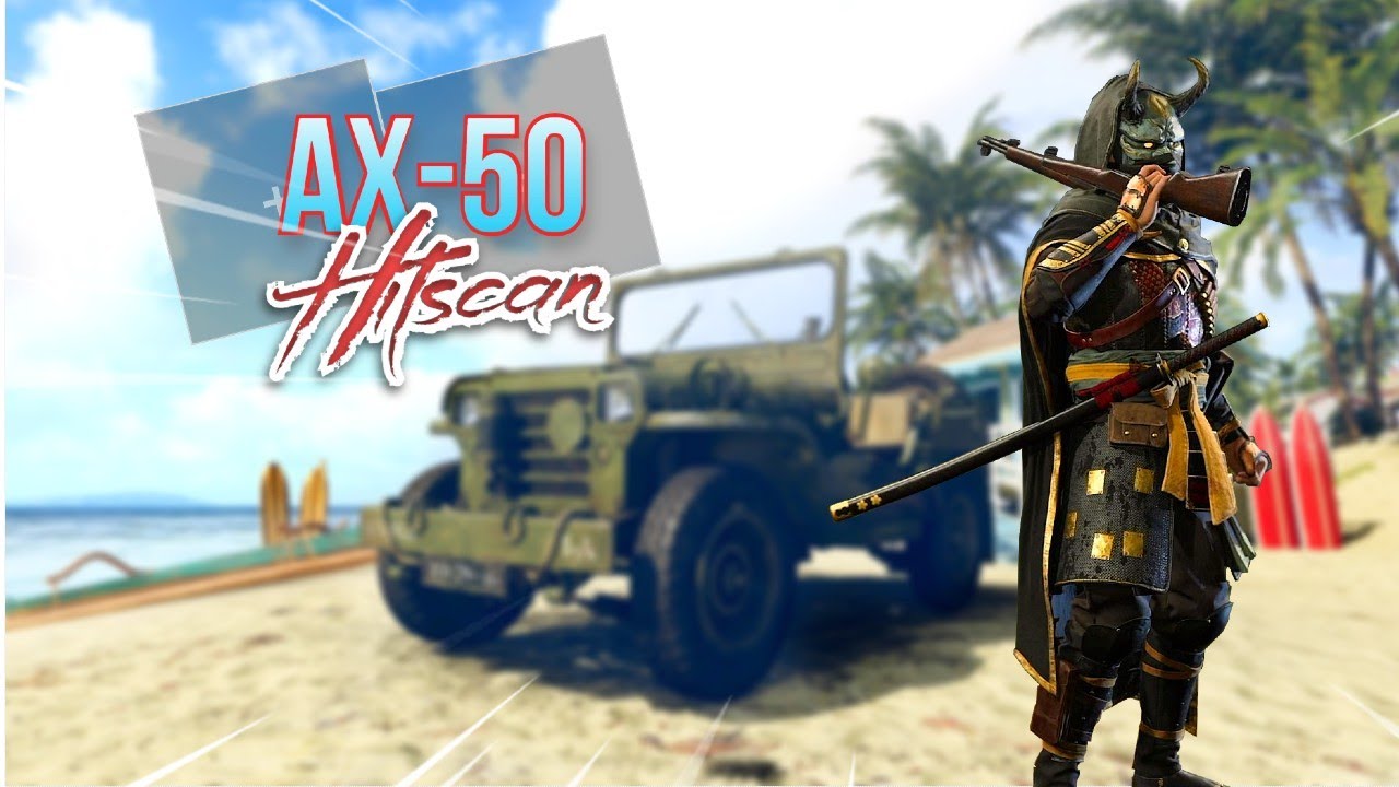 The AX 50 Hitscan On Console - looks like