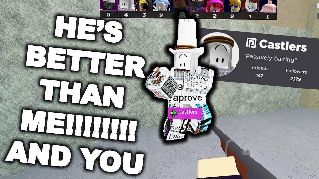 PLAYING WITH CASTLERS IN ARSENAL | ROBLOX