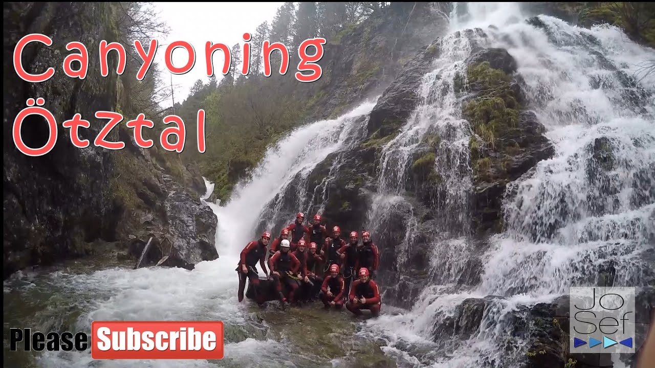 &Ouml;tztal Canyoning-Tour Area 47 Austria | 2019
