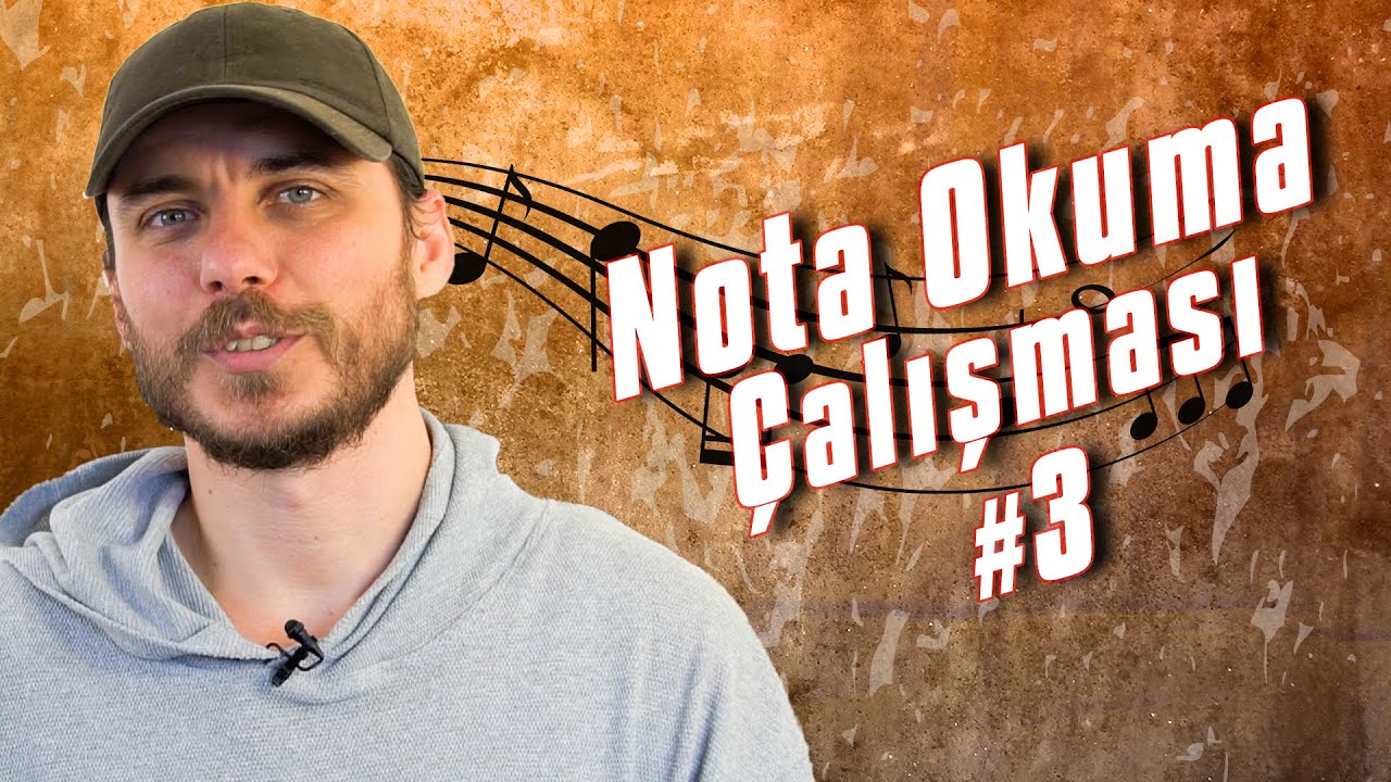 Gitar Dersi #104 ► Nota Okuma Çalışması #3 (Çalışması En Keyifli Ders!) #BizimleÇalış