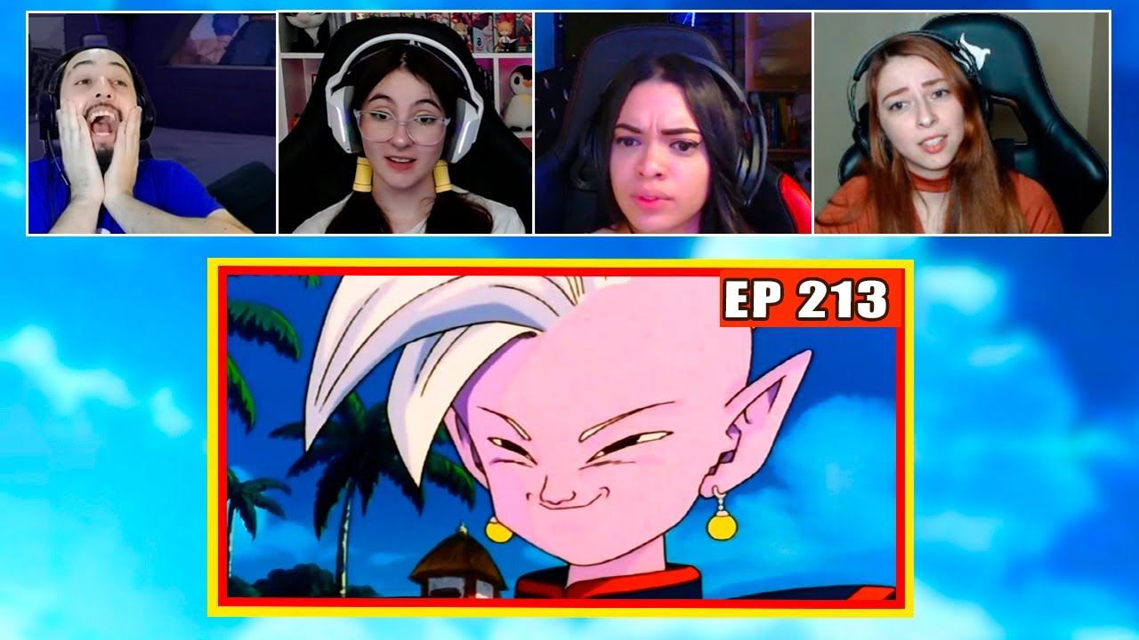 Shin Aparece pela Primeira vez | 4 Pessoas Reagindo | Dragon Ball Z - EP 213