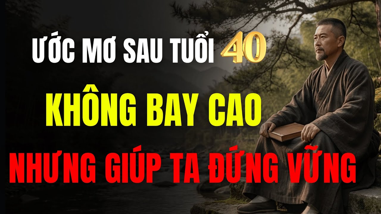 Tuổi 40 Dạy Ta Phân Biệt Ước Mơ Và Ảo Tưởng : Không Bay Cao, Nhưng Giúp Ta Đứng Vững