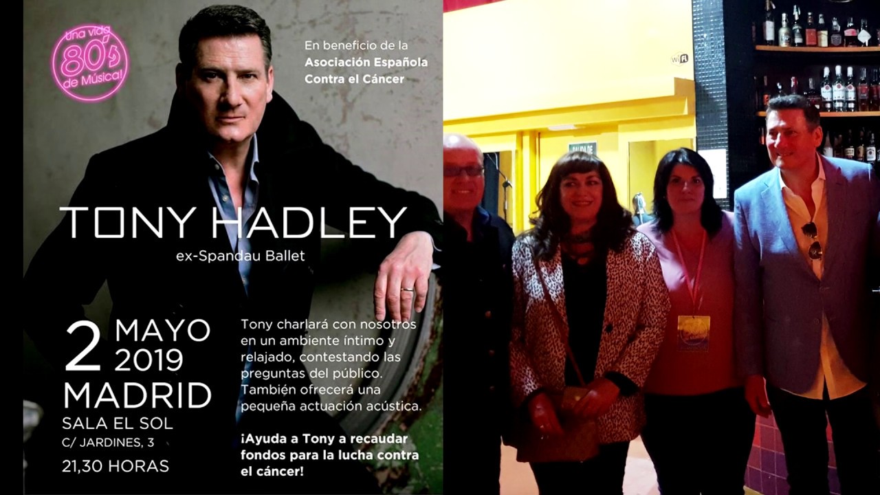 Tony Hadley - Sala El Sol Madrid 02/05/19