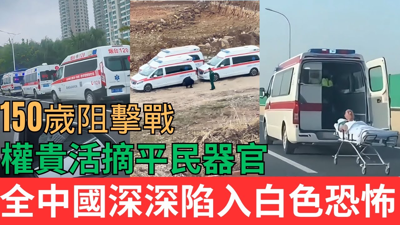 慘絕人寰！150歲阻擊戰！權貴活摘平民器官，全中國深深陷入白色恐怖！#中國現狀 #器官移植