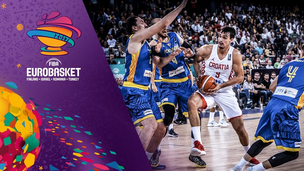 Croatia v Romania - Full Game - FIBA EuroBasket 2017