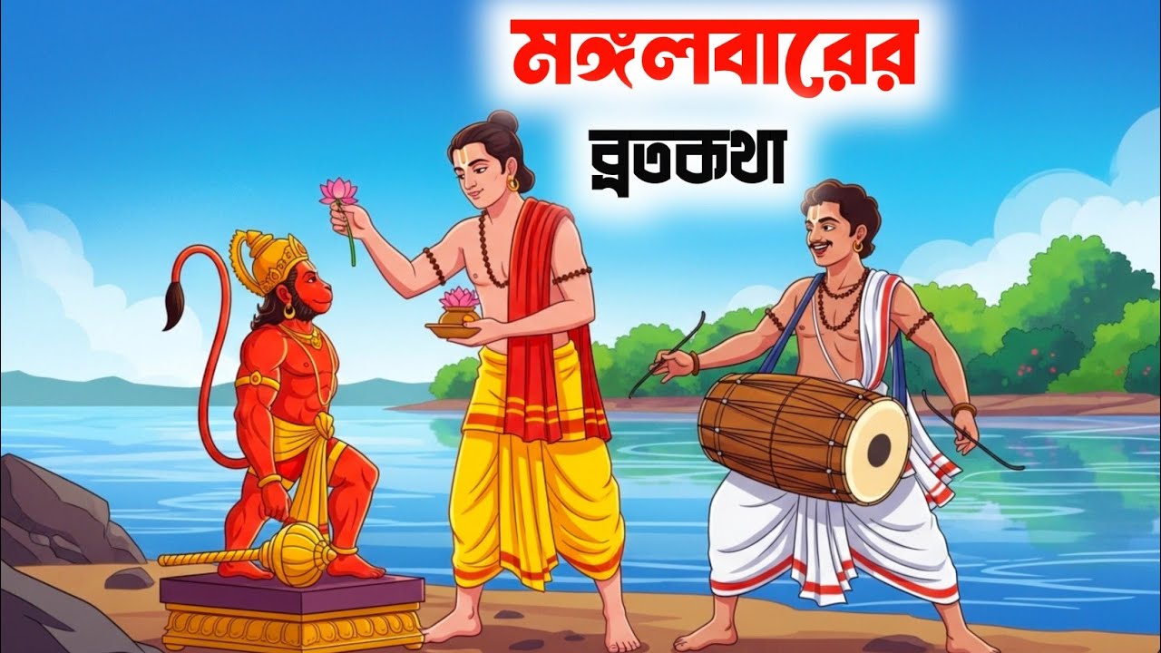হনুমান জীর এই দিব্য কাহিনী শুনলে আপনার ঘরের সব অশান্তি ও বাধা দূর হবে! | Mangalwar Vrat Kath