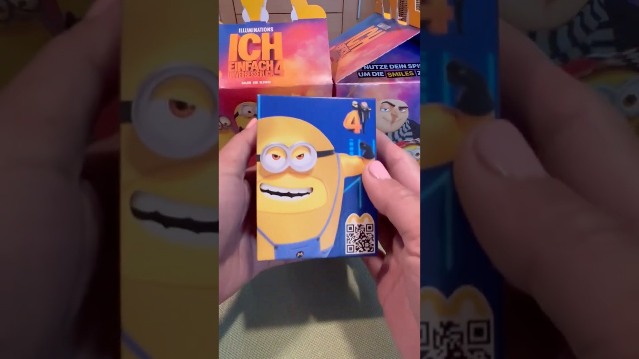 Mega Dave Minion #shorts #asmr #unboxing #unwrapping #minions #megadave #despicableme #happymealtoys
