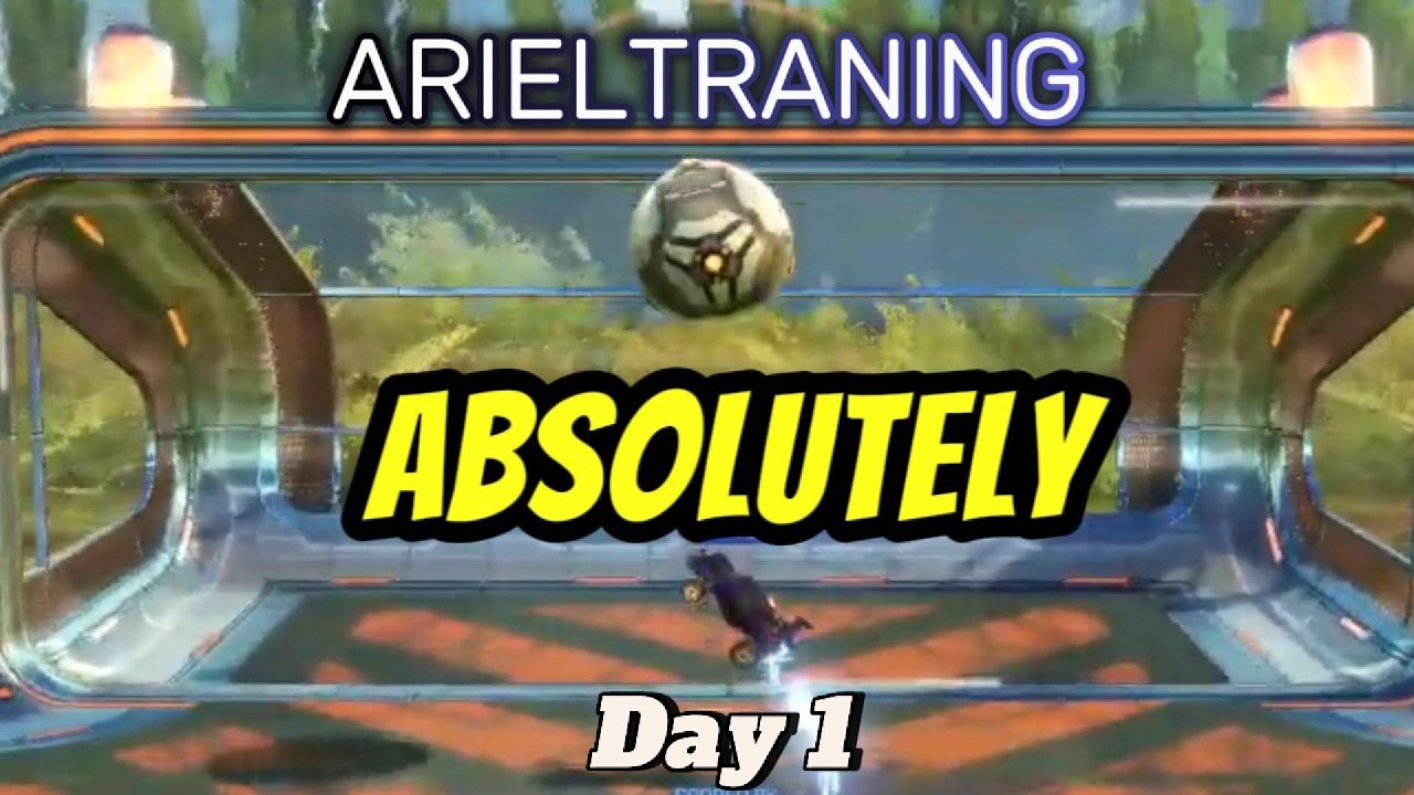 Ariel training:  day 1