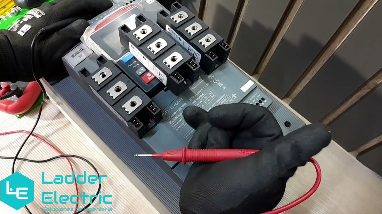Reparación de Arrancador Suave  pstx142-600.  ABB