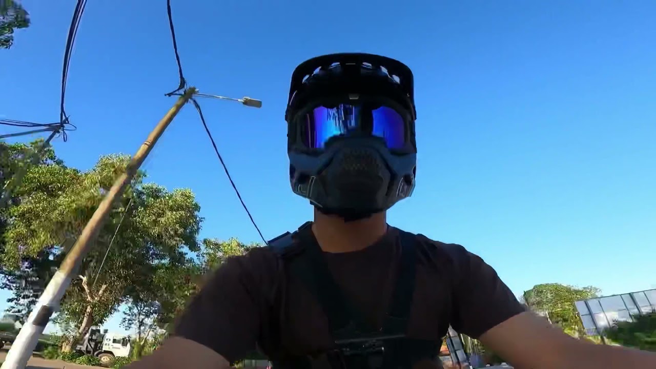 Electric scooter Ultron T11 (morning ride)