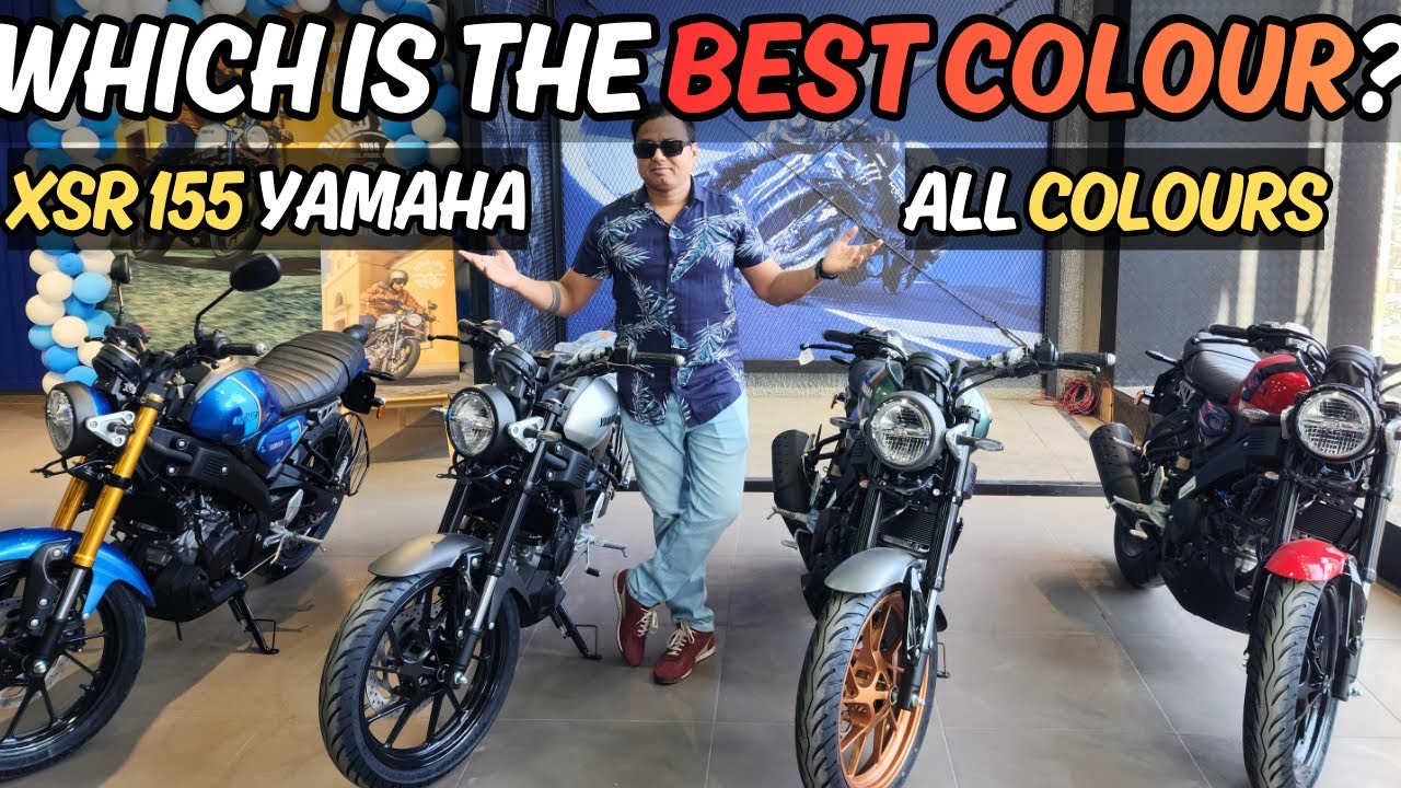XSR 155 Yamaha 😍 - All Colour Detailed 🔥Analysis | Which is the BEST colour