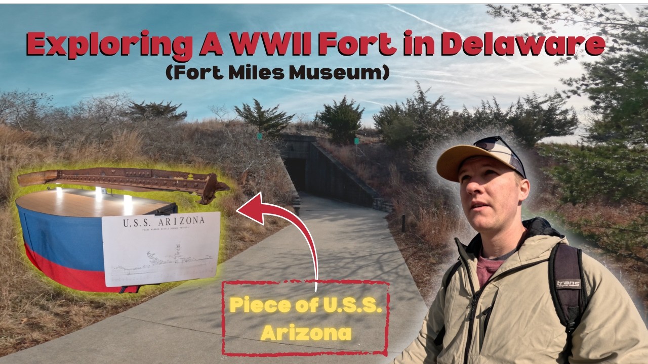 Exploring a WWII fort in Delaware (Fort Miles Museum)