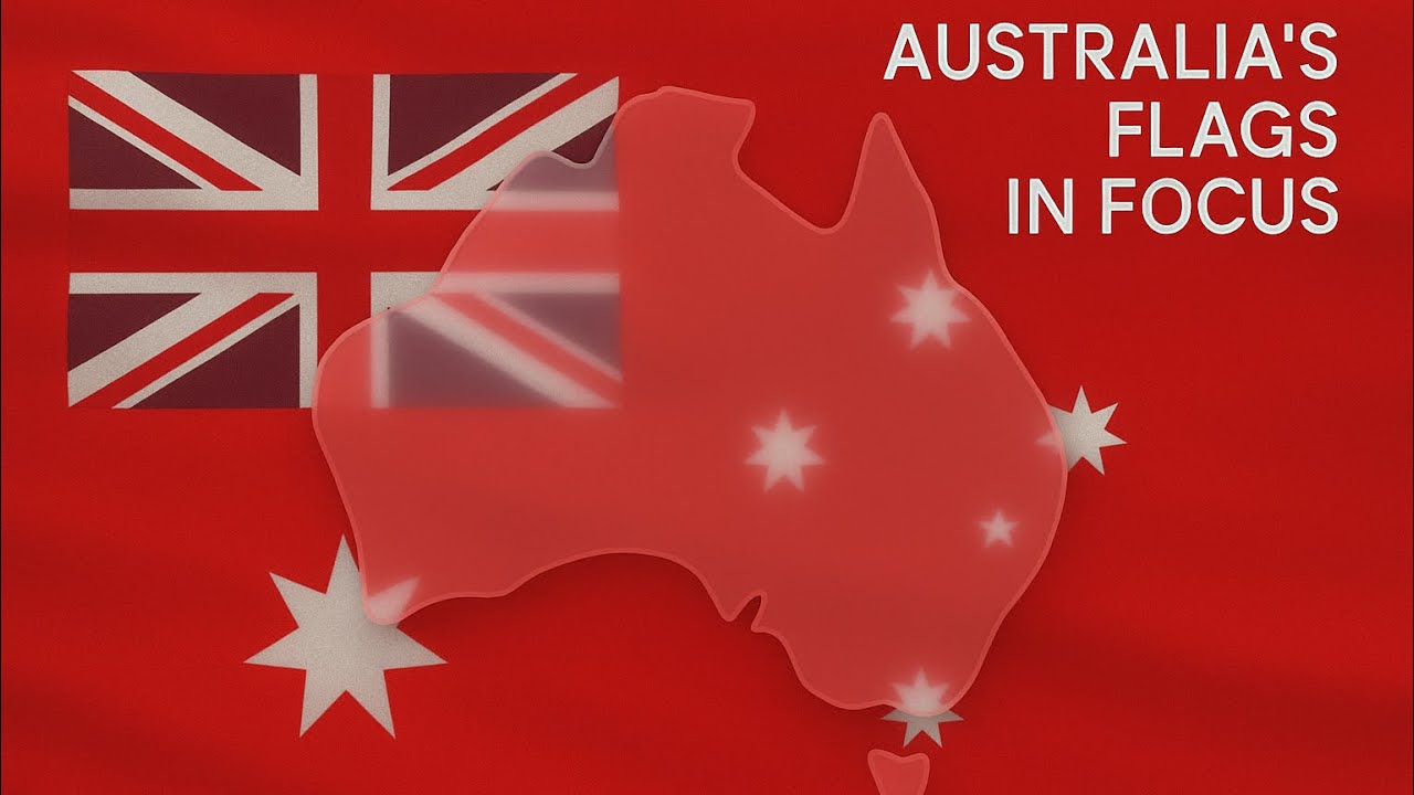 There's a Red Version of the Australia Flag?!