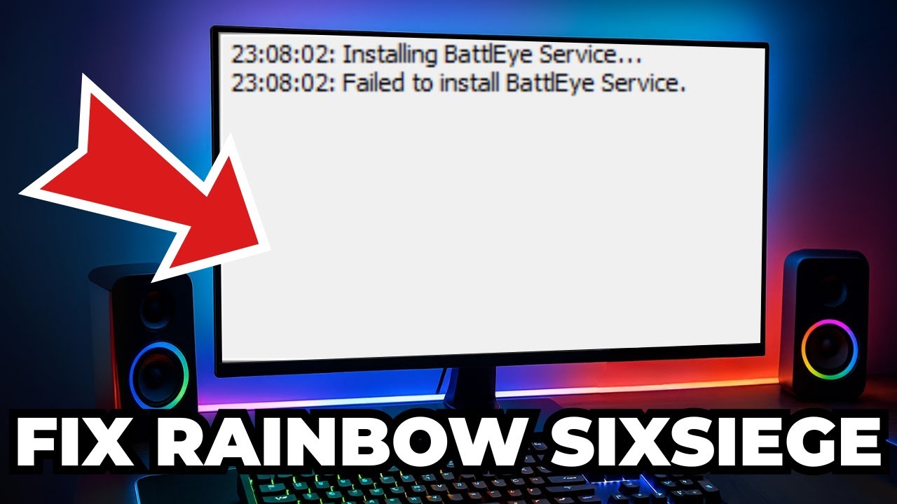 Как починить Battleye Launcher в Rainbow Six Siege (быстро и просто)