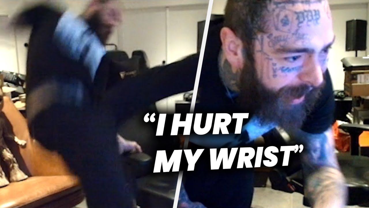 Post Malone Fails To Do A Backflip On Stream | Twitch Fails #49