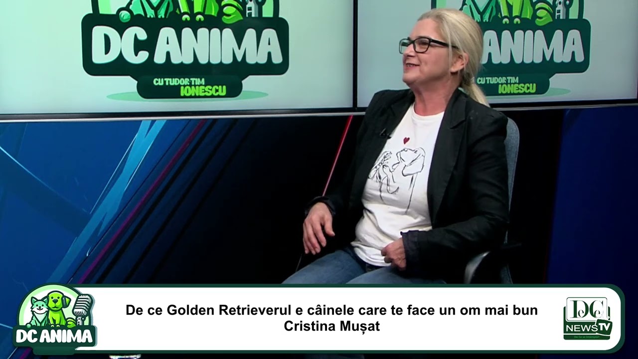 De ce Golden Retrieverul e cainele care te face un om mai bun - Cristina Musat