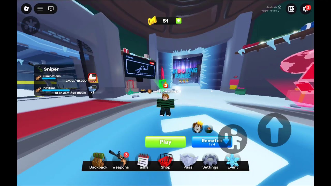 part 3 of mastering knife in roblox rivals