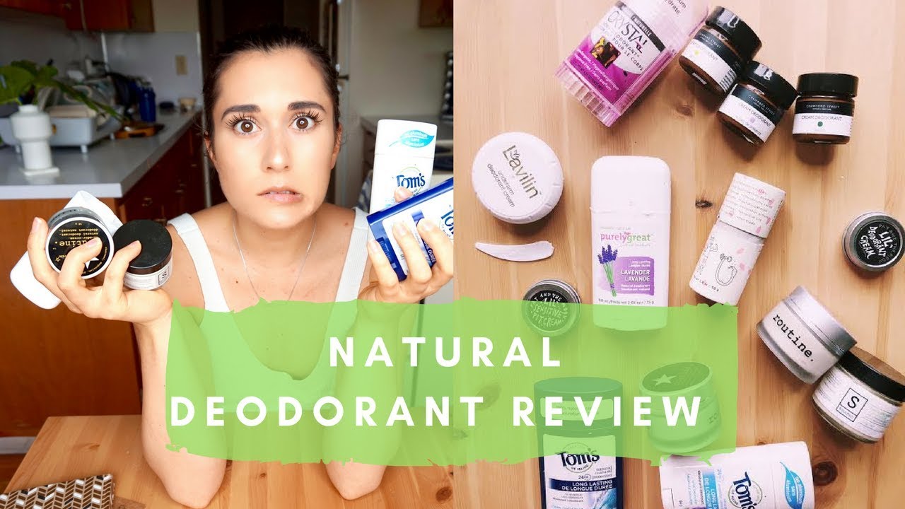 NATURAL DEODORANTS THAT ACTUALLY WORK! Part 1:The Good Ones