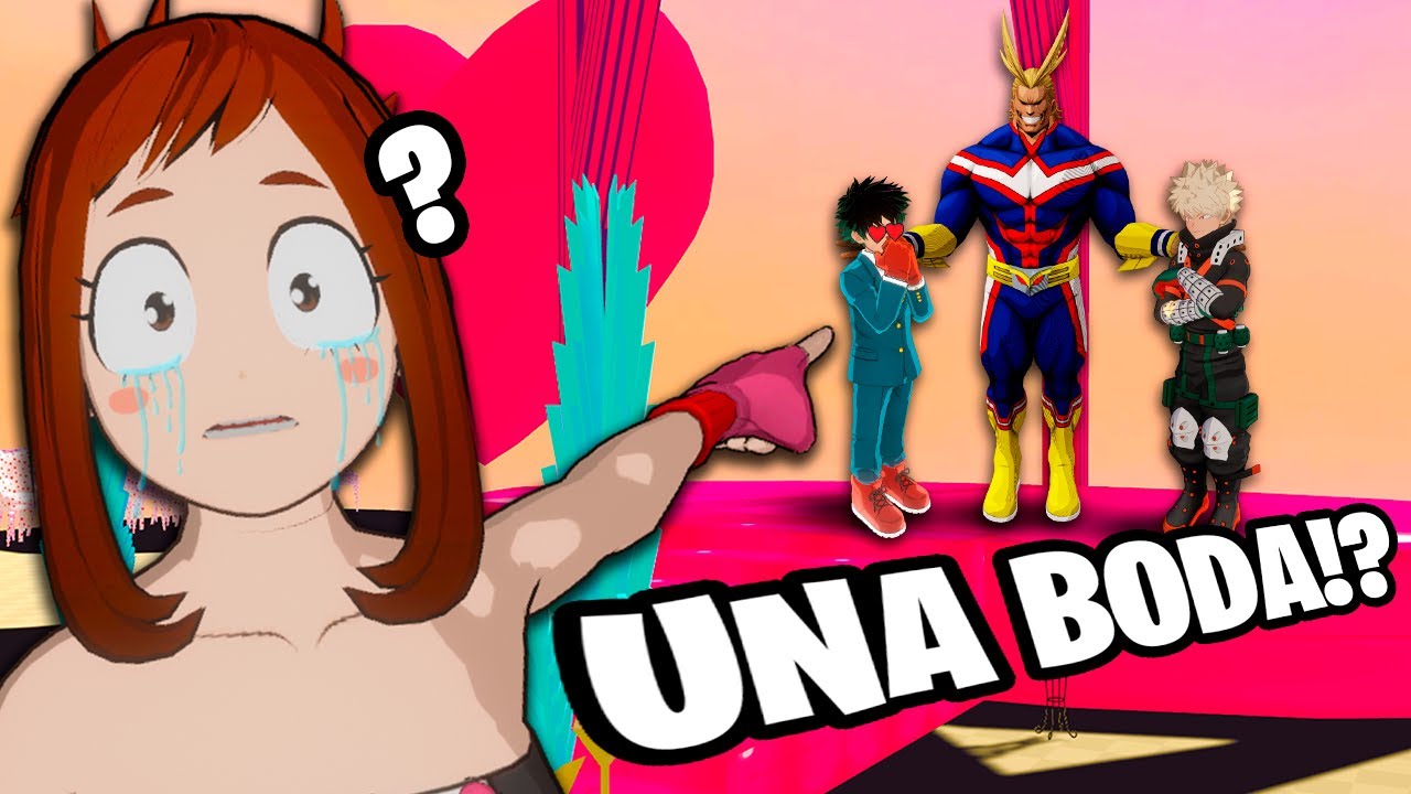 &iexcl;URARAKA EN LA BODA M&Aacute;S EXTRA&Ntilde;A DE DEKU Y BAKUGO! | MY HERO ACADEMIA VR