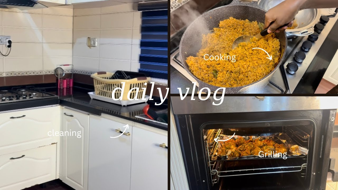 Spend the day with me|A cozy morning and a busy evening in the kitchen|