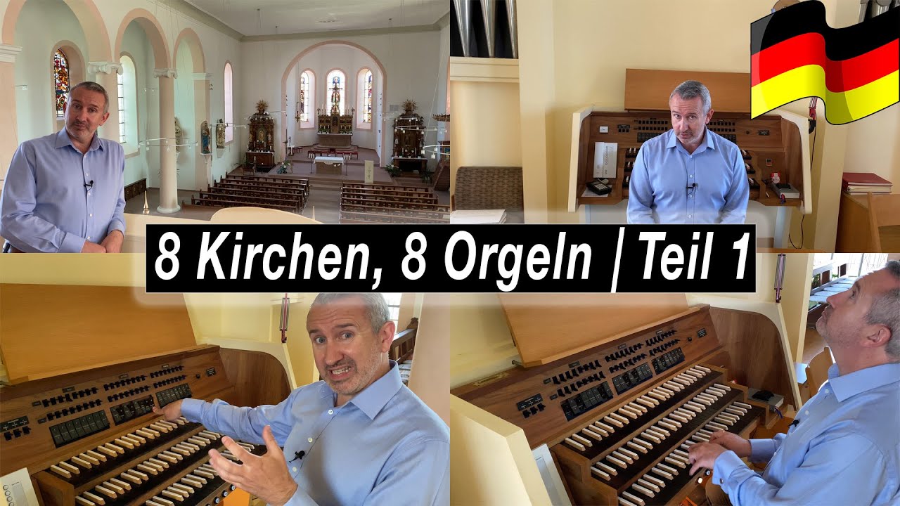 8 Orgeln in 8 Kirchen | Orgeltour Teil 1 [4K]