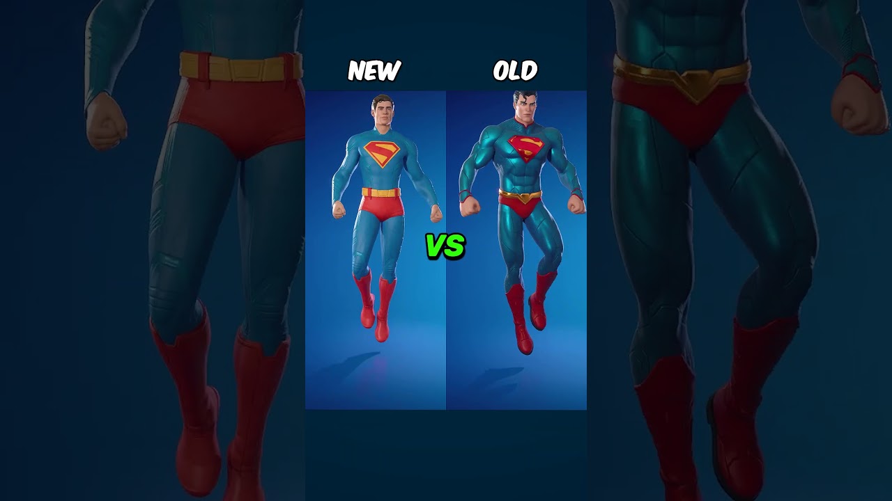 Superman vs Clark Kent in Fortnite #shorts #fortnite #superman
