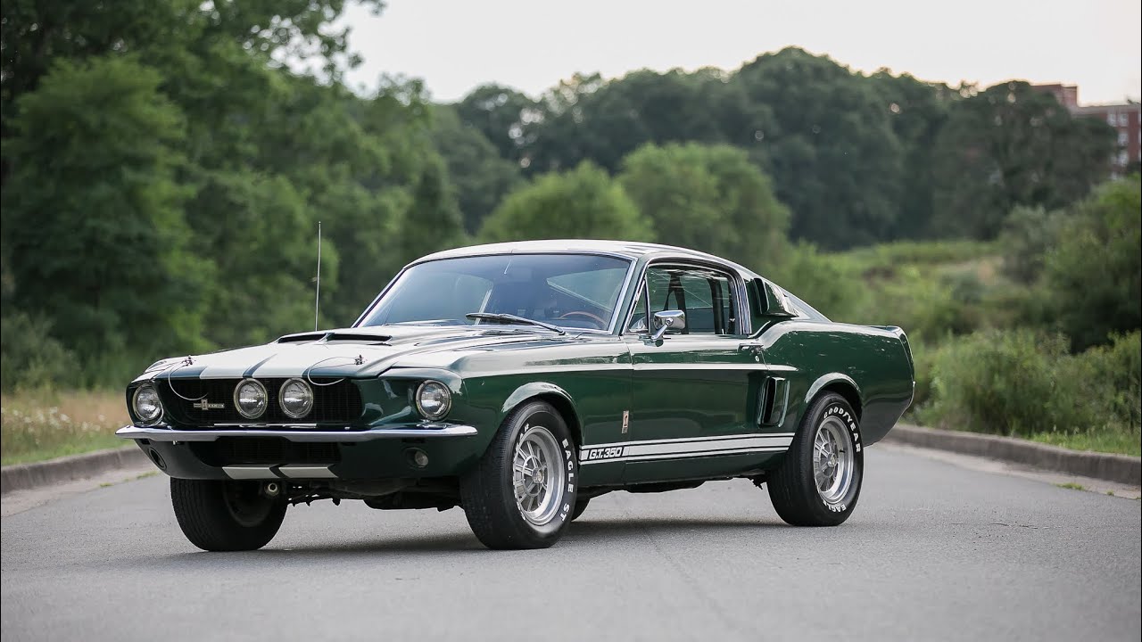 1967 Shelby GT350 Темно-зеленый мох