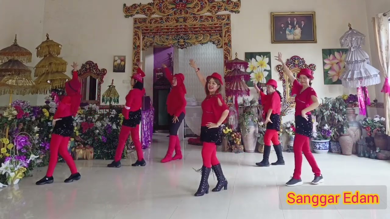 For My Heart Line dance by Sanggar Edam, Chor :Vee Trias, Swesty B, Mimitha K & Roosamekto Mamek 