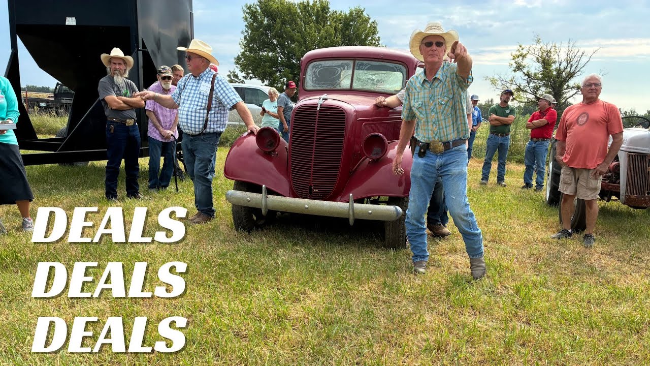 My FIRST Kansas Farm AUCTION!
