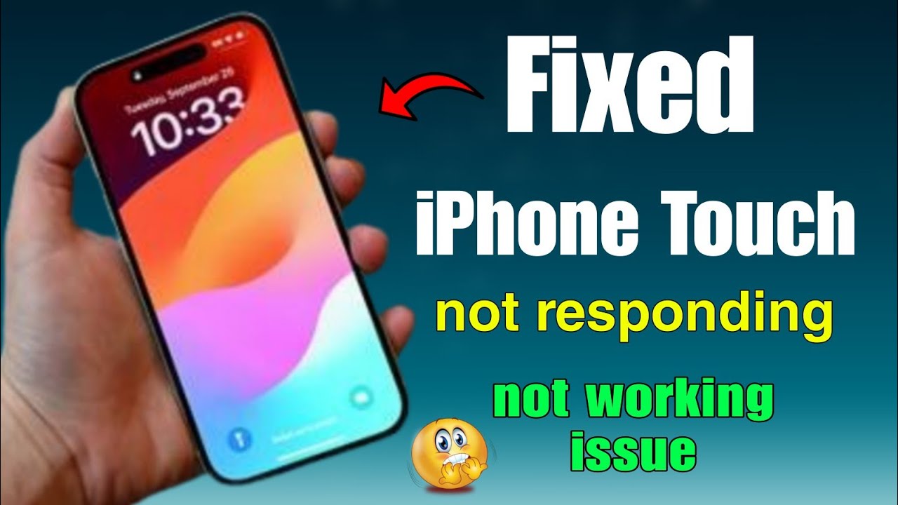 how to fix iphone touch screen not responding | iphone touch screen not working fix