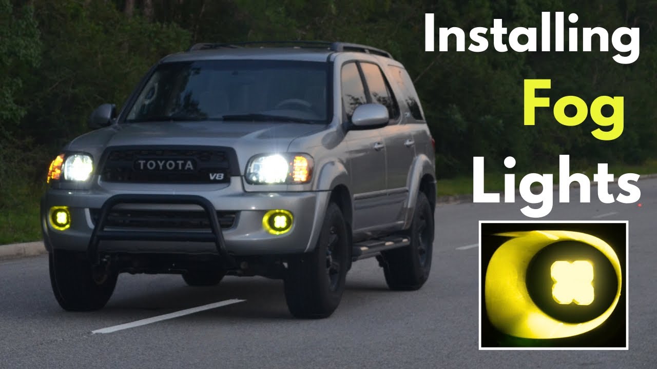 Installing 1st Gen Sequoia & Tundra Pod Fog Lights