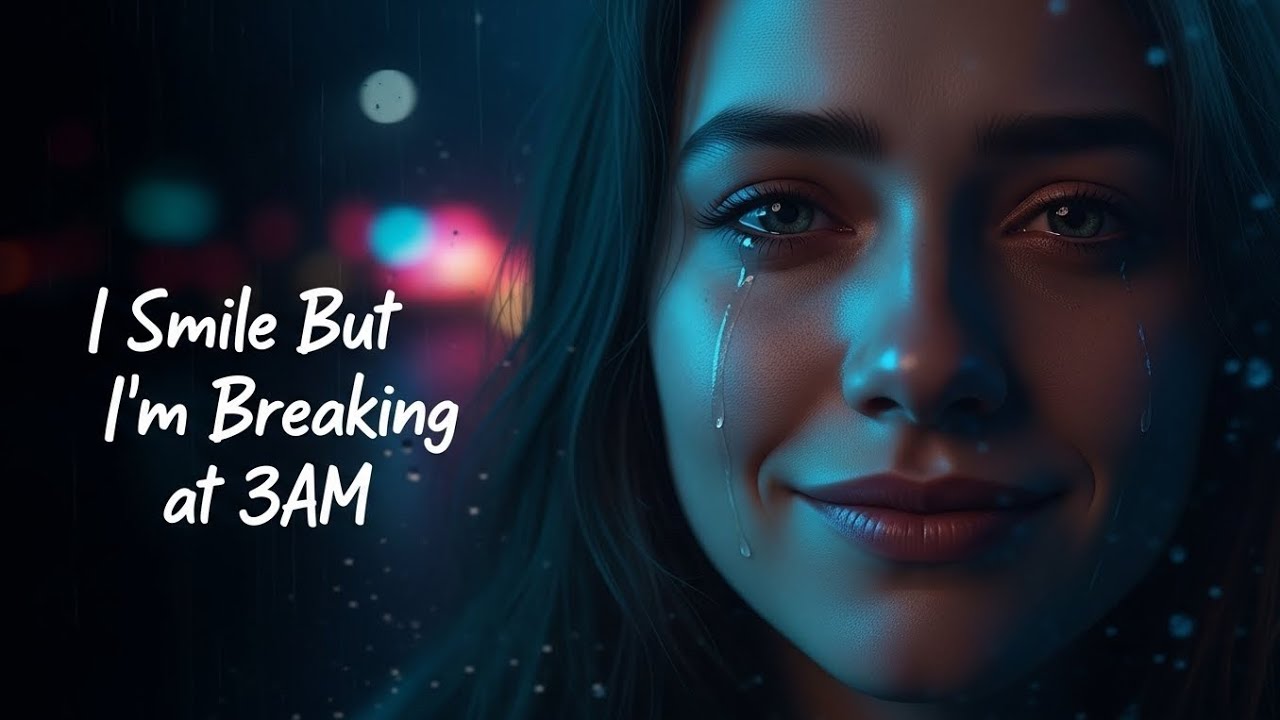 I Smile When I’m Breaking at 3AM 💔 | Sad Late Night Pop Song | Emotional Heartbreak