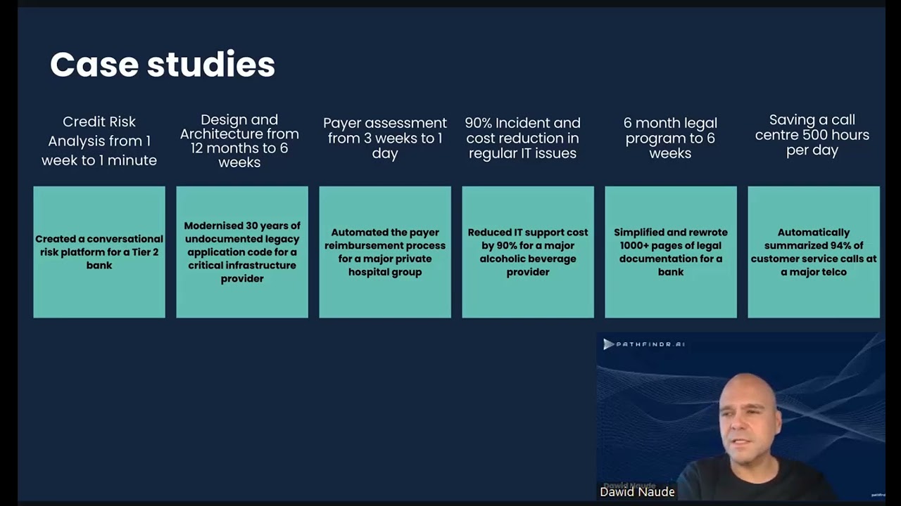 6 AI Case Studies (Dawid Naude)