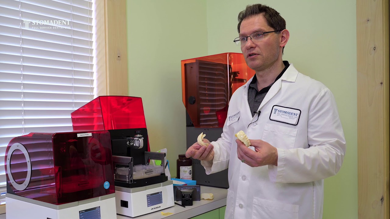 Asiga 3D Printer Digital Denture Overview Video From Stomadent Dental Laboratory