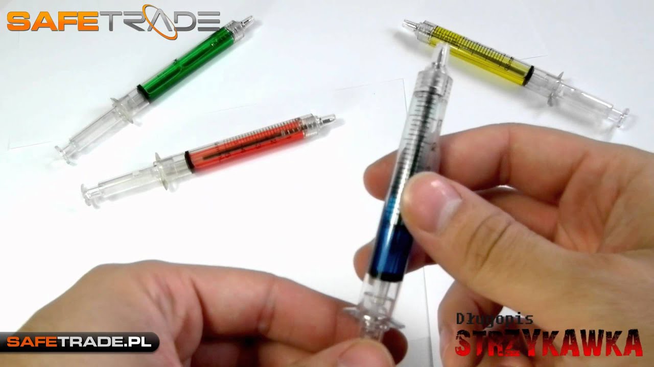 Długopis Strzykawka Syringe Pen Ballpen | www.safetrade.pl