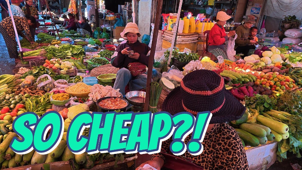 Market Day in Siem Reap – Real Prices in 2026 🇰🇭