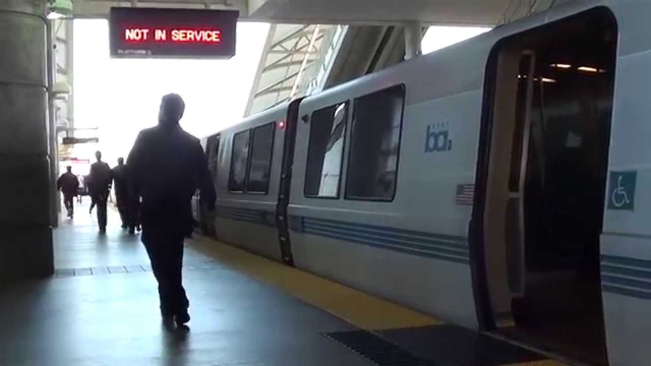 Splitting Trains at Millbrae BART