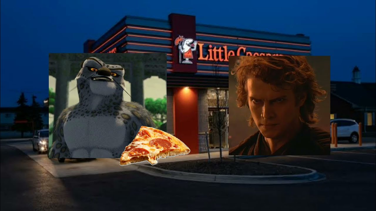 Tai Lung steals people's junk food/Grounded