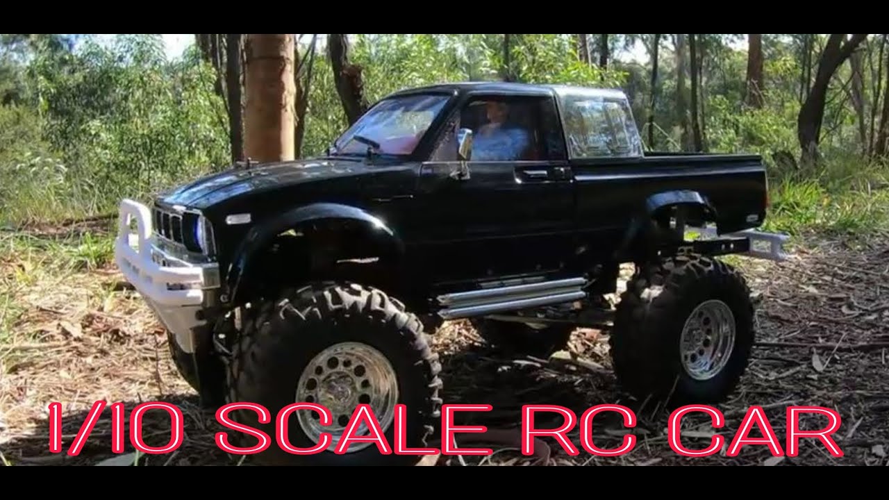 REALISTIC RC HIGHLUX SCALE MODEL . 3 SPEED TRANSMISSION 4X4 RC CAR