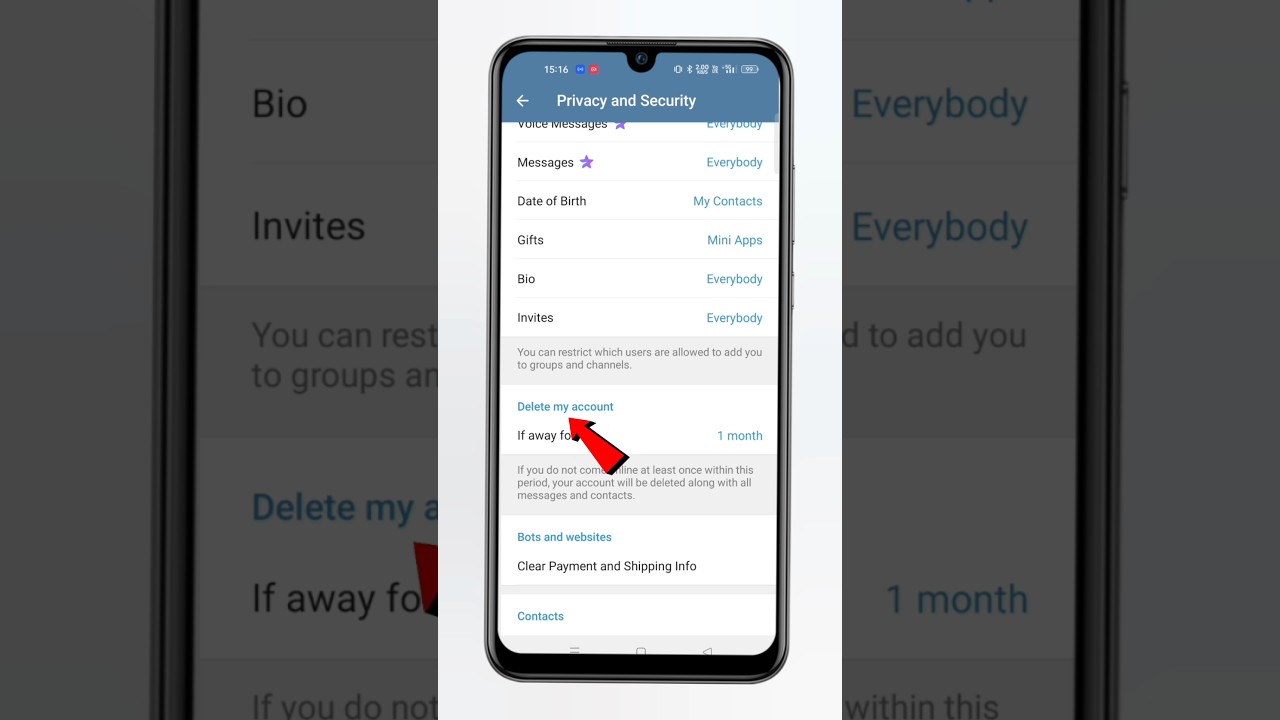 Telegram Account Permanently Delete | Telegram Account Kaise Delete Kare #shorts #techfrack