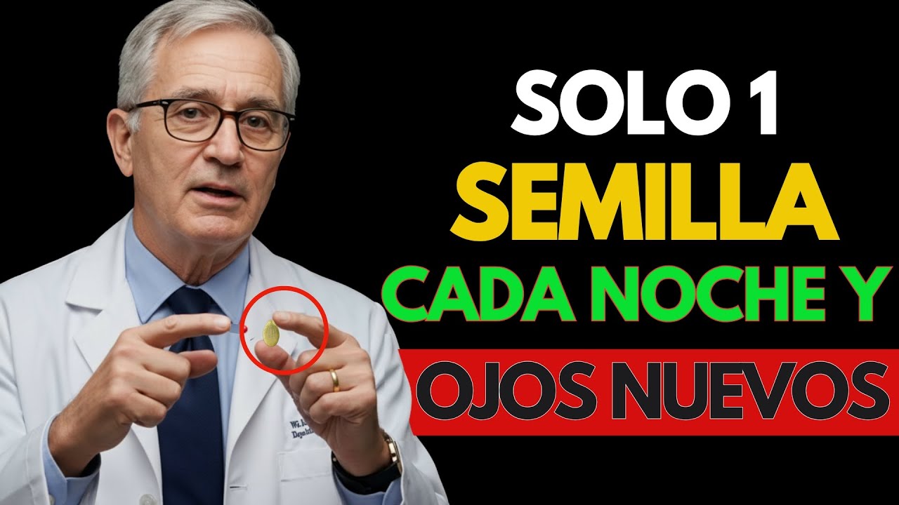 ¿Tienes más de 60? DOCTOR revela el alimento mágico que repara tu visión borrosa al dormir rápido ya