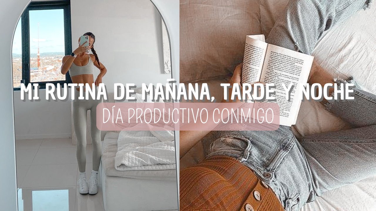 MI RUTINA DE MAÑANA TARDE y NOCHE - (Un día productivo conmigo)🧡Jessi Franquet🧡