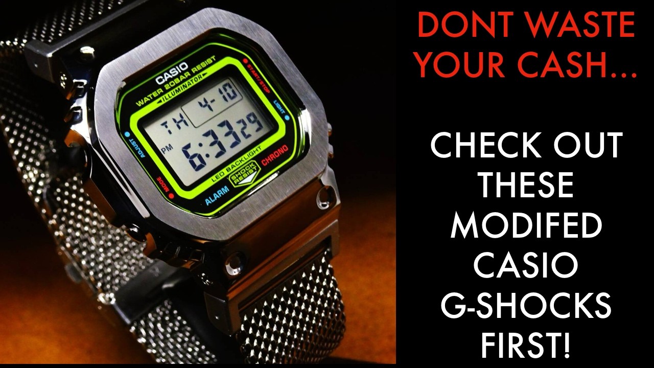 Shocking Casio G Shock Mods on Buyee