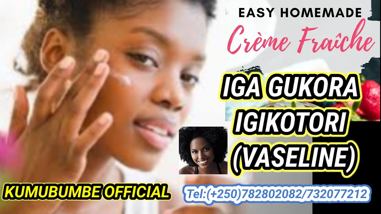 🛑DORE UKO WAKORA AMAVUTA AFASHE AHUMURA YO KWISIGA WIBEREYE MU RUGO #homemade